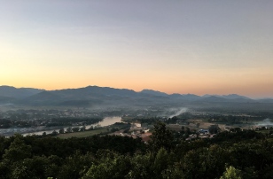 Sunset over Hsipaw